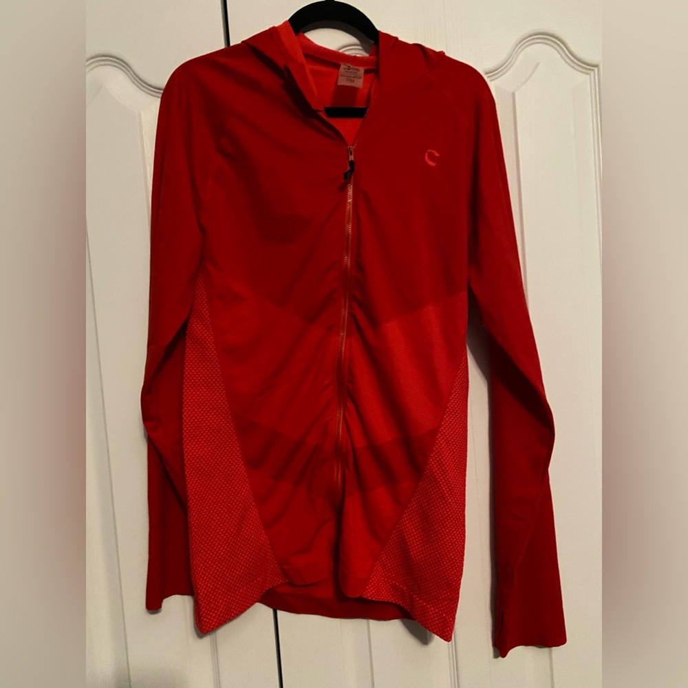 Climawear Vibrant Red Zip-Up Jacket